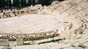Le th�atre de Dionysos
