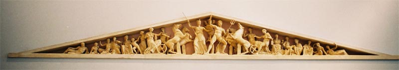 Fronton reconstitu� du Parth�non